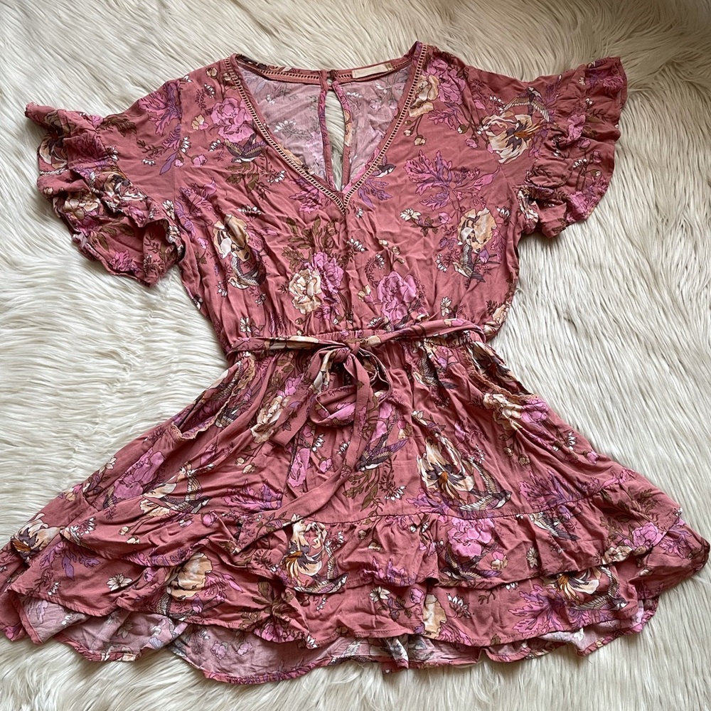 Spell & the Gypsy Collective Rosa Play Dress Pink - Picture 5 of 10